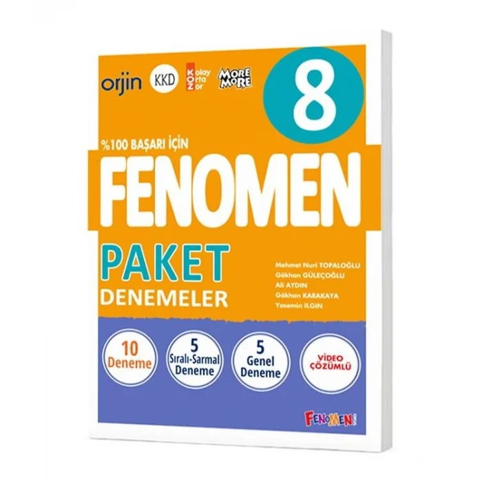 Fenomen Yayınları 8. Sınıf Fenomen 10 Paket Deneme Yeni