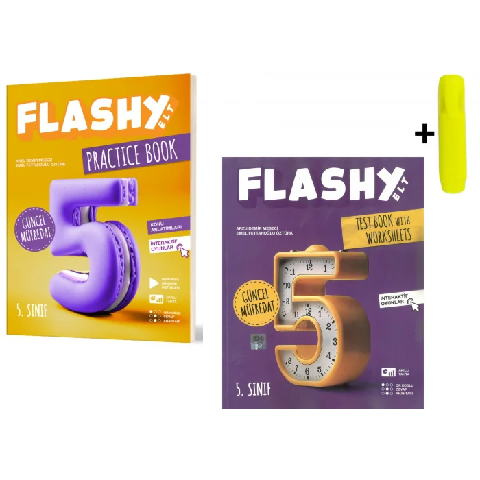 Flashy 5.sınıf Practice Book Ve Test Book Yeni