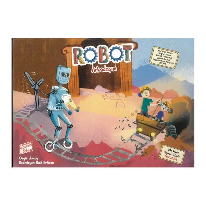 Gizemli Bahçe 2 ve 3. Sınıflar Robot Arkadaşım10lu Hikaye Seti Poster Hediyeli