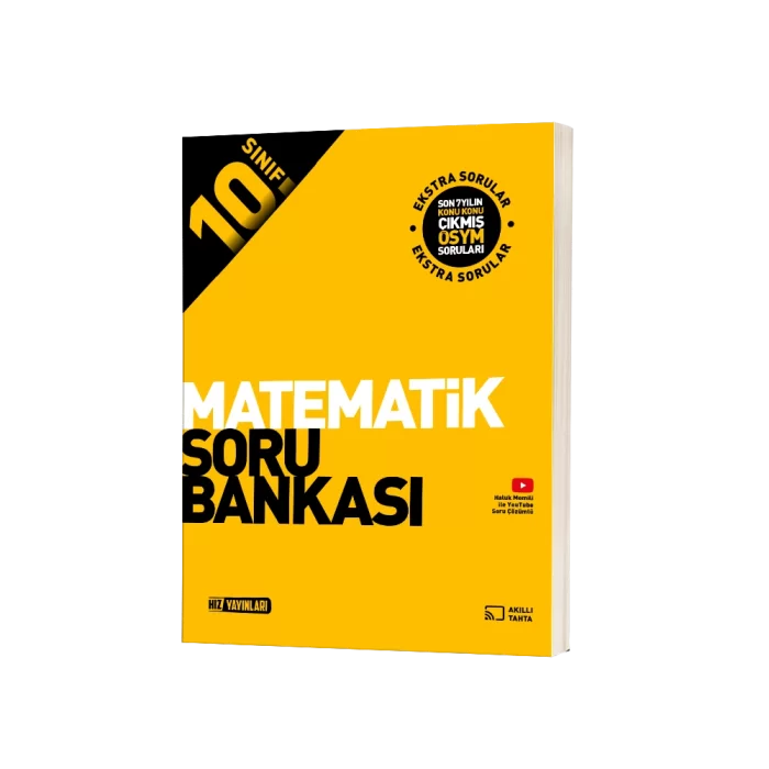 Hız Yayınları 10. Sınıf Matematik Soru Bankası Yeni