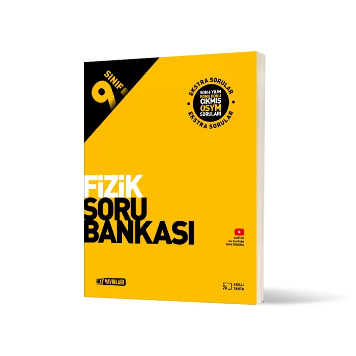 Hız Yayınları 9. Sınıf Fizik Soru Bankası Yeni Maarif Modeli