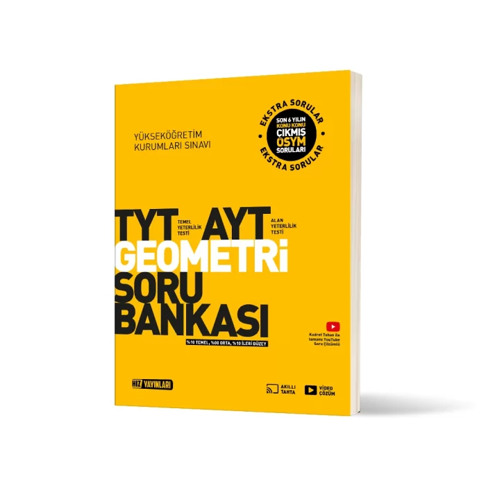 Hız Yayınları TYT – AYT Geometri Soru Bankası