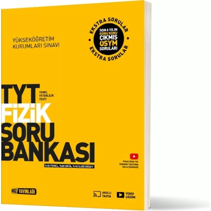 Hız Yayınları TYT Fizik Soru Bankası