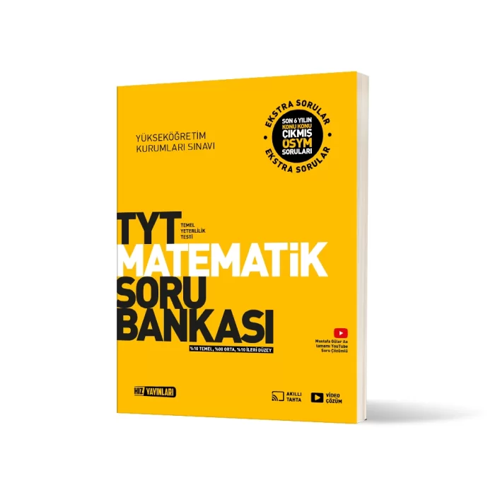 Hız Yayınları TYT Matematik Soru Bankası Yeni Basım