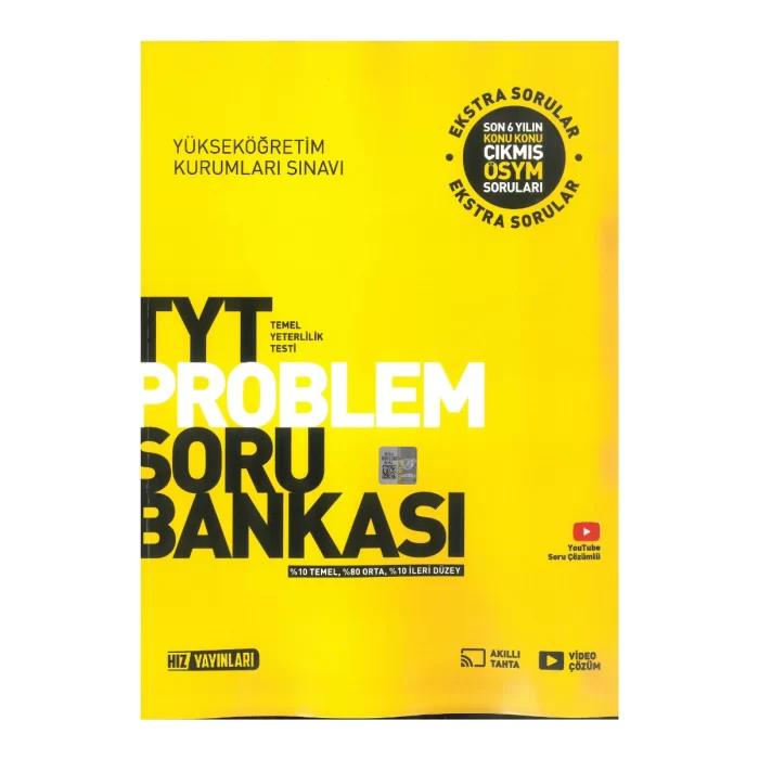 Hız Yayınları TYT Problem Soru Bankası Yeni