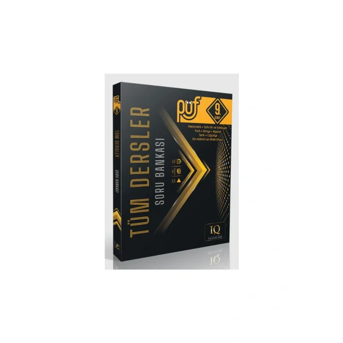 IQ Yayınları 9. Sınıf Tüm Dersler Soru Bankası