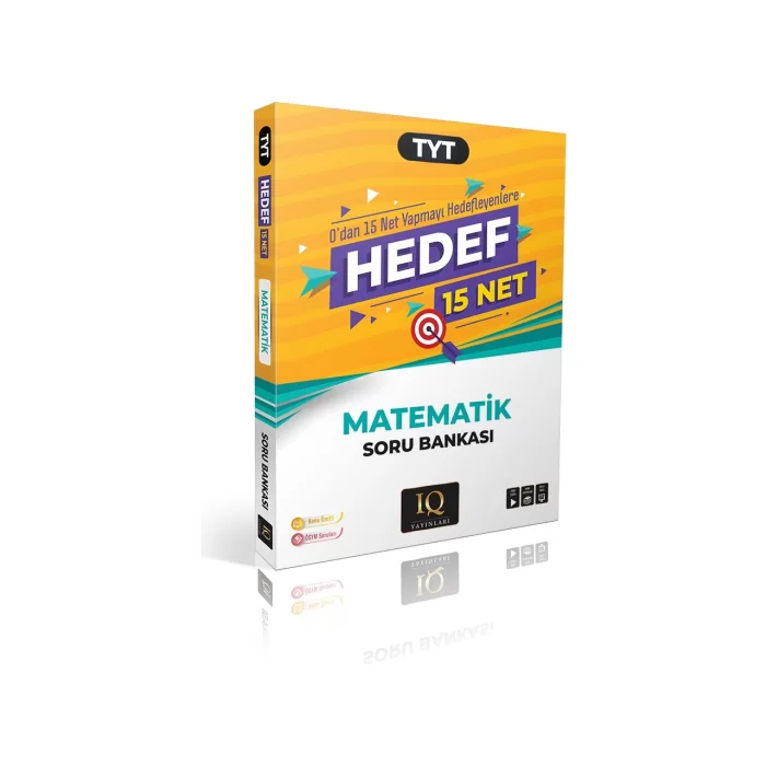 IQ Yayınları TYT Matematik Hedef 15 Soru Bankası