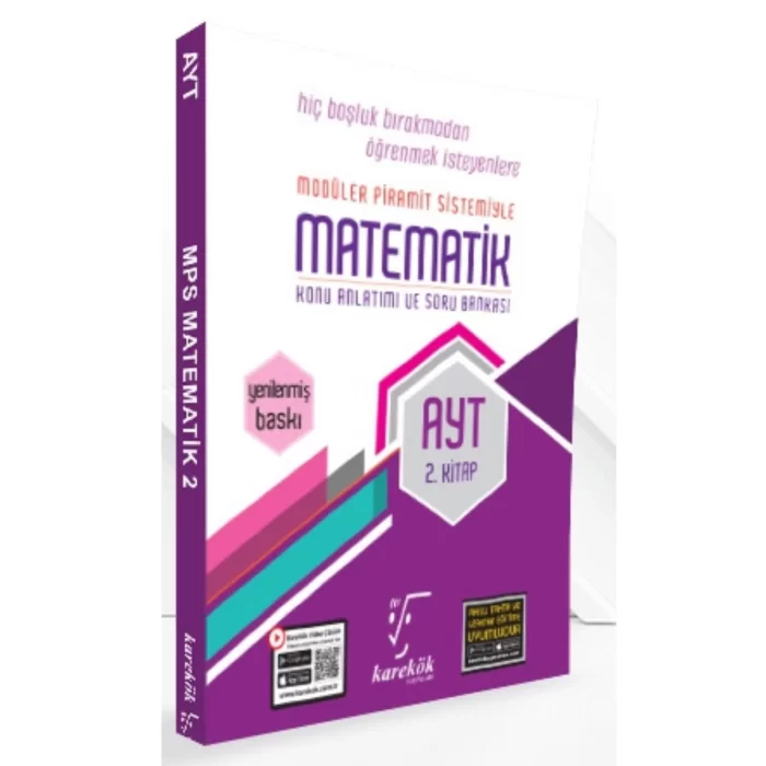 Karakök Yayıncılık AYT Matematik 2. Kitap Yeni