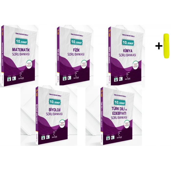 Karekök 10. Sınıf Matematik Fizik Kimya Biyoloji Soru Bankası Yeni
