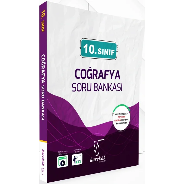 Karekök Yayıncılık 10. Sınıf Coğrafya Soru Bankası