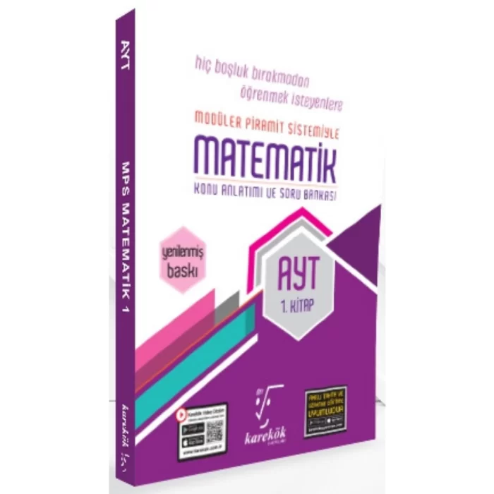 Karekök Yayıncılık AYT Matematik 1.Kitap Yeni