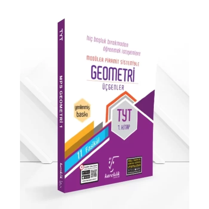 Karekök Yayıncılık TYT Geometri Üçgenler MPS 1. Kitap