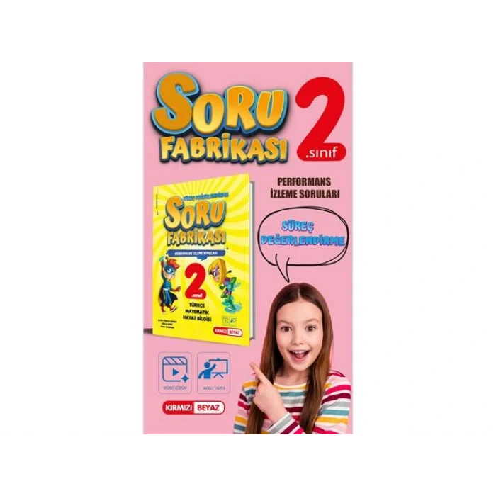 Kırmızı Beyaz 2.Sınıf Süreç Değerlendirme Soru Fabrikası Yeni