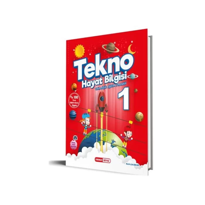 Kırmızı Beyaz Tekno 1.Sınıf Hayat Bilgisi Yeni