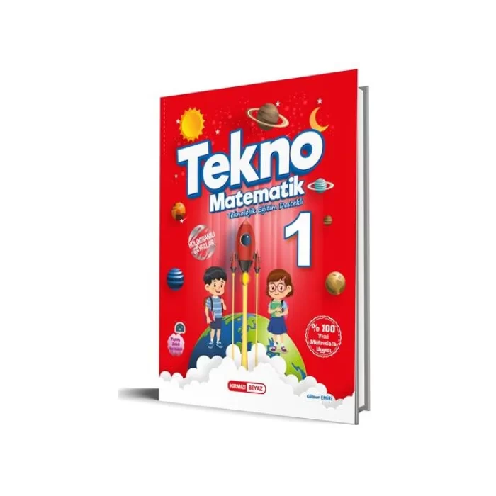 Kırmızı Beyaz Tekno 1.Sınıf Matematik Yeni