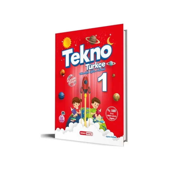 Kırmızı Beyaz Tekno 1.Sınıf Türkçe Yeni