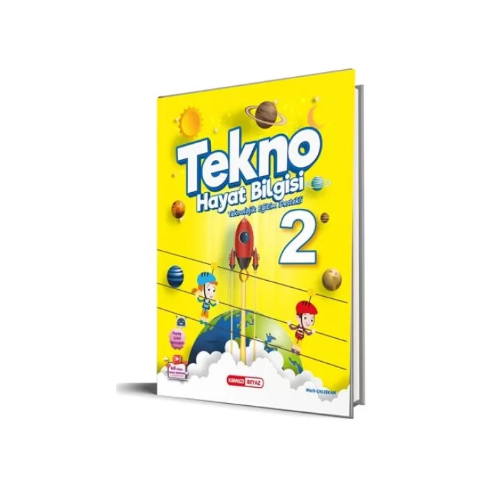 Kırmızı Beyaz Yayınları 2. Sınıf Tekno Hayat Bilgisi