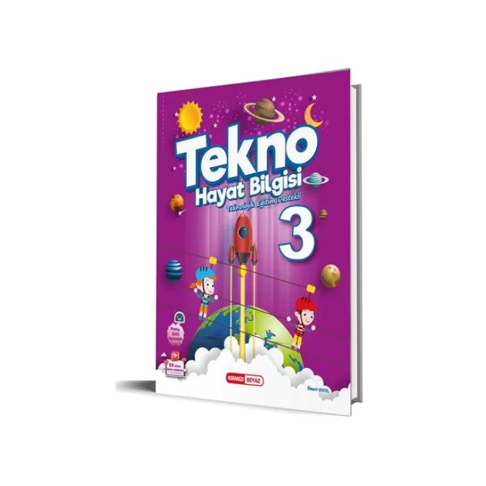 Kırmızı Beyaz Yayınları 3. Sınıf Tekno Hayat Bilgisi