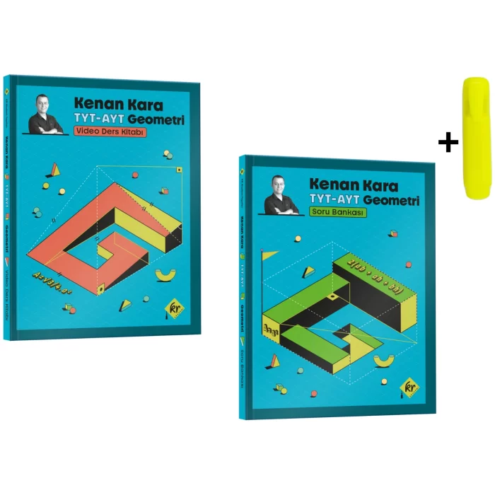 Kr Akademi Kenan Kara İle TYT - AYT Geometri Video Ders Ve Soru Kitabı Seti