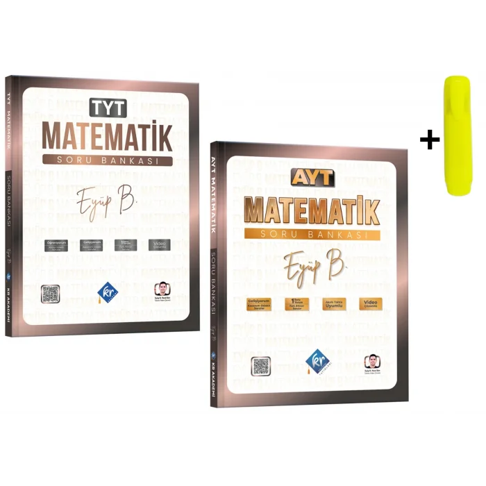 Kr Akademi Yayınları Tyt Ve Ayt Matematik Soru Bankası - Eyüp Boncuk