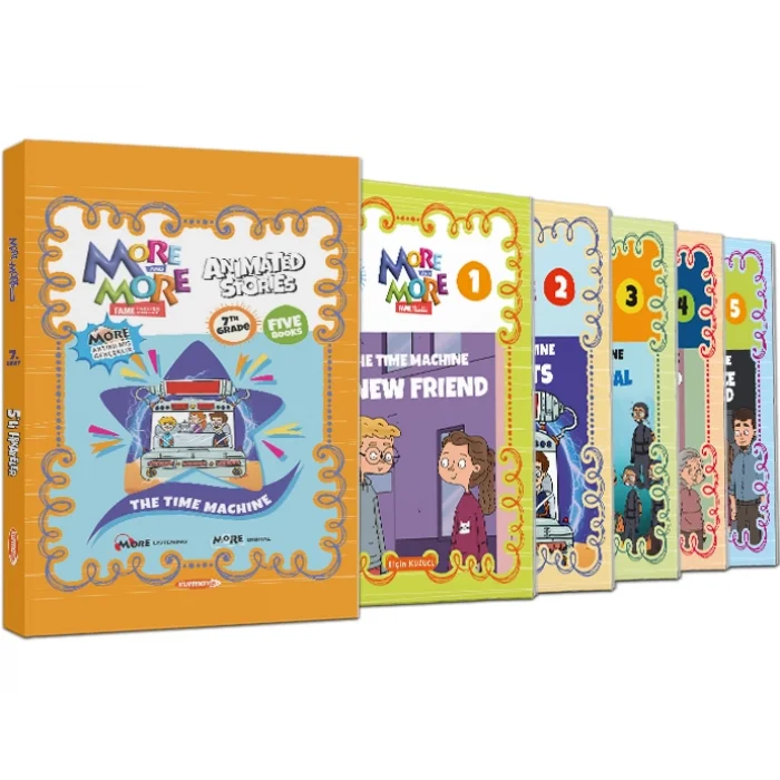 Kurmay Elt 7. Sınıf More & More Hikaye Seti 5 Kitap