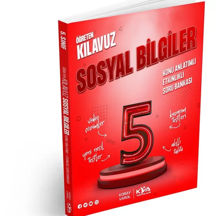 Kva 5. Sınıf Sosyal Bilgiler Öğreten Kılavuz Konu Anlatımlı Etkinlikli Soru Bankası