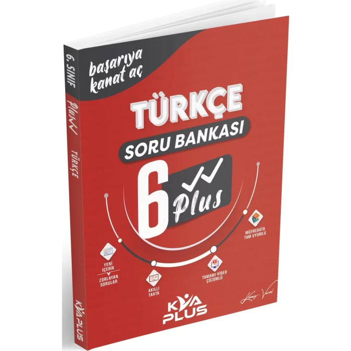 KVA Yayınları 6. Sınıf Matematik Fen Türkçe Plus Serisi Soru Bankası Seti Yeni