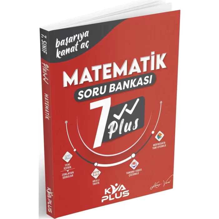 KVA Yayınları 7. Sınıf Matematik Plus Serisi Soru Bankası Yeni