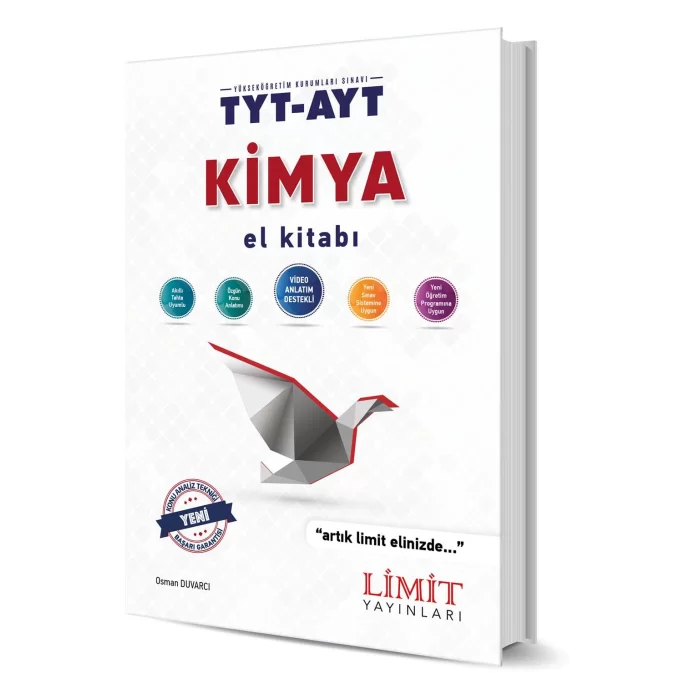 Limit Yayınları Tyt Ayt Kimya El Kitabı