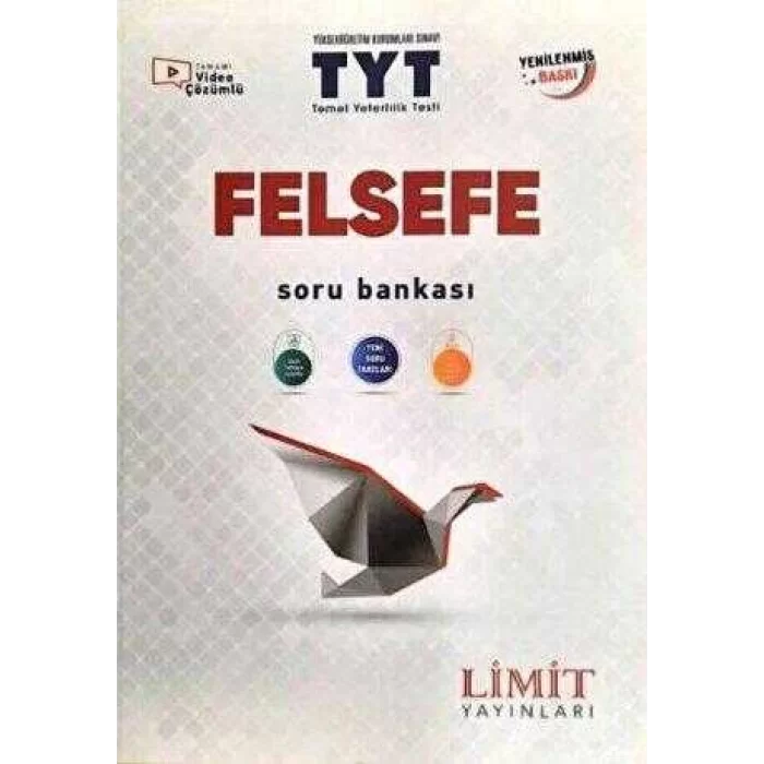 Limit Yayınları Tyt Felsefe Soru Bankası