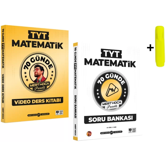 Mert Hoca TYT 70 Günde Matematik Video Ders Ve Soru Bankası Yeni