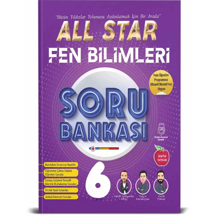 Newton 6.Sınıf All Star Fen Bilimleri Soru Bankası Yeni