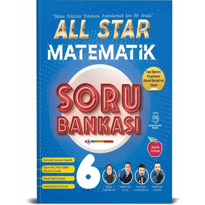 Newton 6.Sınıf All Star Matematik Soru Bankası Yeni