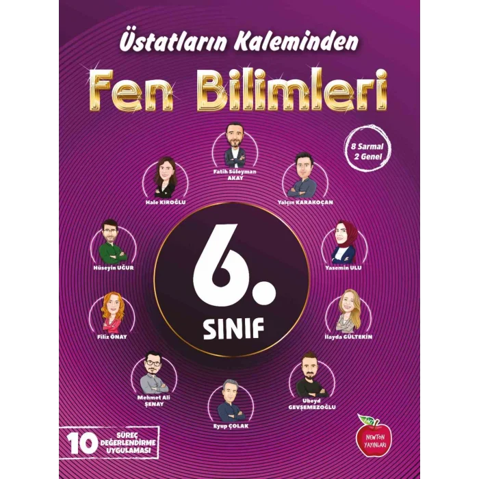 Newton 6.Sınıf Fen Bilimleri Üstatların Kaleminden 10 Deneme