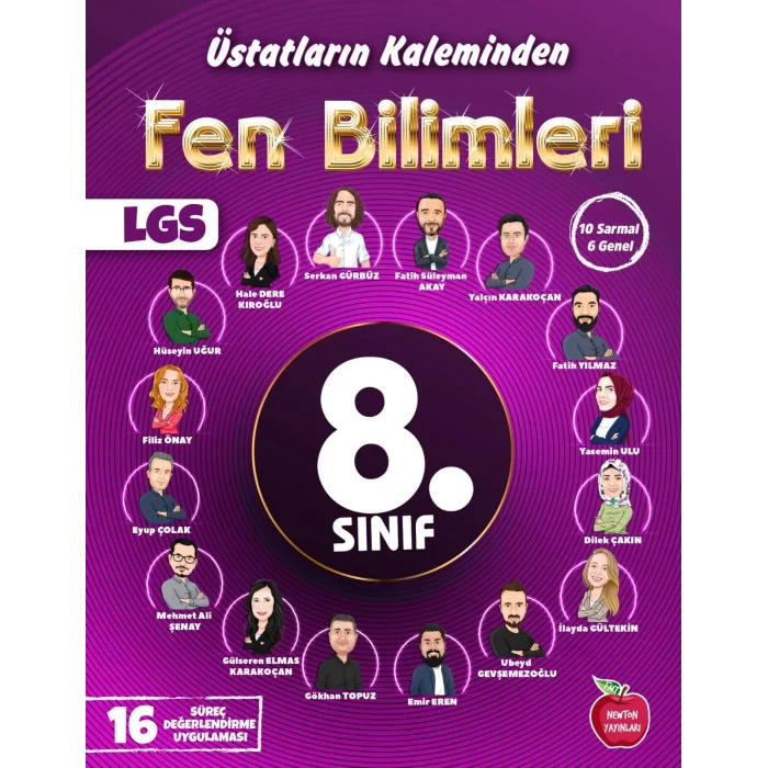 Newton 8.Sınıf Fen Bilimleri Üstatların Kaleminden Yıllık 16 Deneme