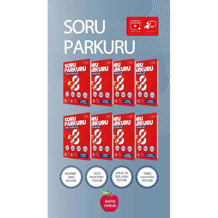 Newton 8.Sınıf Soru Parkuru Türkçe Set Yeni