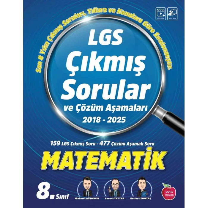 Newton Lgs Çıkmış Sorular Matematik Yeni 2018 - 2025
