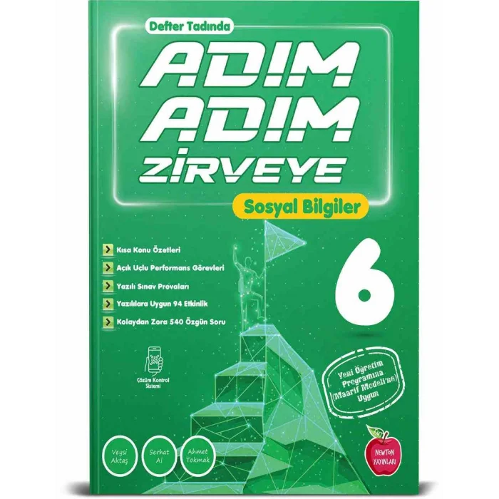 Newton Yayınları 6. Sınıf Adım Adım Sosyal Bilgiler Soru Bankası Yeni Maarif