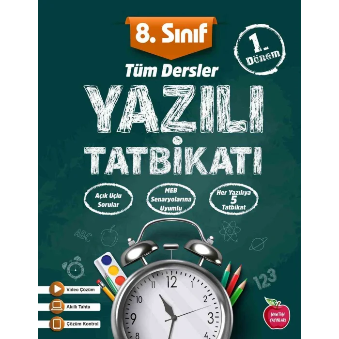 Newton Yayınları 8.Sınıf Yazılı Tatbikatı 1.Dönem Tüm Dersler Yeni