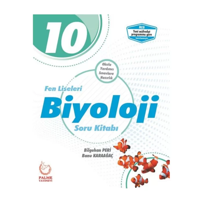 Palme Yayıncılık 10. Sınıf Fen Liseleri Biyoloji Soru Kitabı Yeni