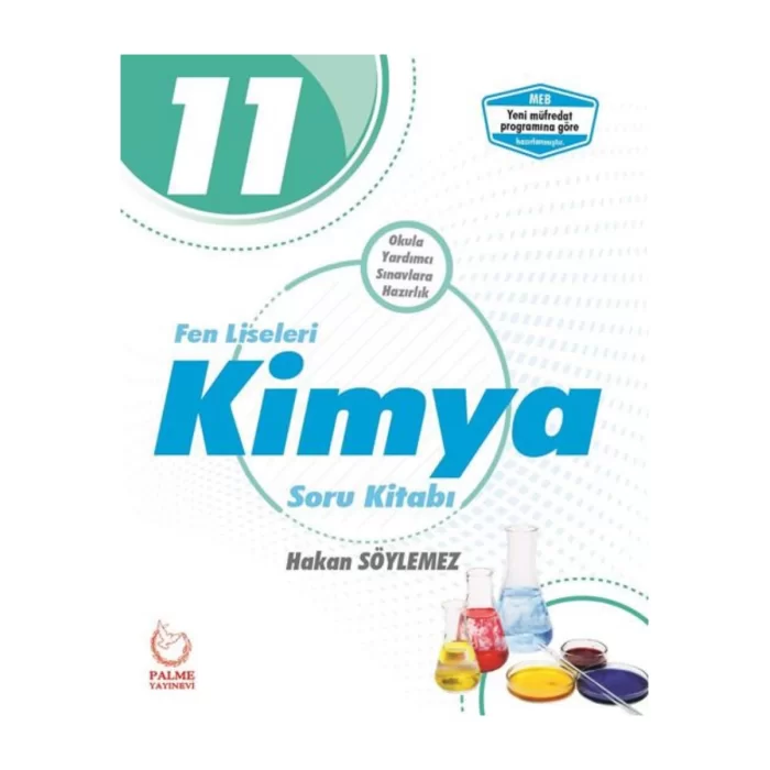 Palme Yayıncılık 11. Sınıf Fen Liseleri Kimya Soru Kitabı Yeni