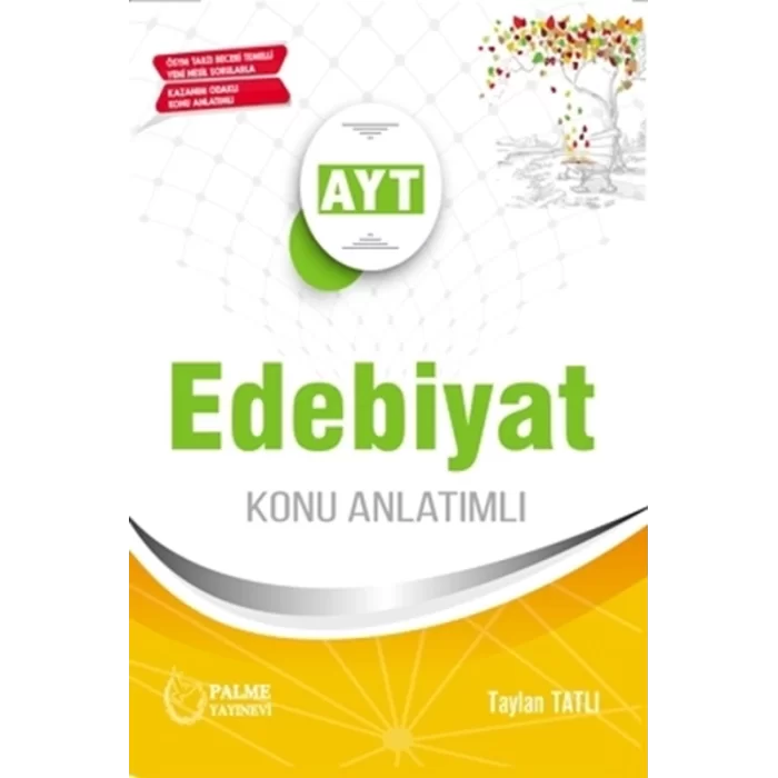 Palme Yayıncılık AYT Edebiyat Konu Anlatımlı