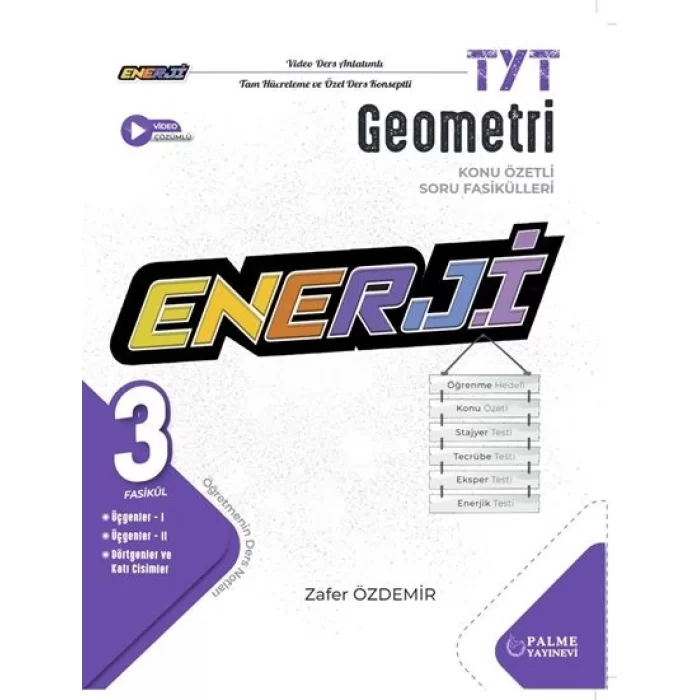 Palme Yks Tyt Enerji Geometri Konu Özetli Soru Fasikülleri *yeni*