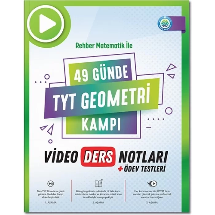 Rehber Matematik Rehber Matematik 49 Günde TYT Geometri Video Ders Notları