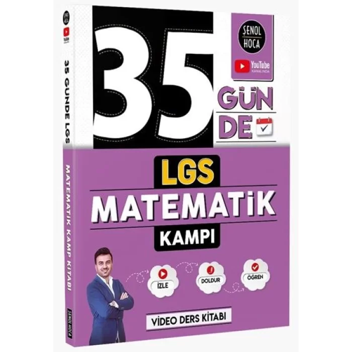 Şenol Hoca - 35 Günde Lgs Matematik Kampı