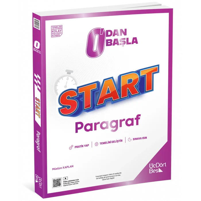 Üç Dört Beş Yayıncılık Start Paragraf 0dan Başla