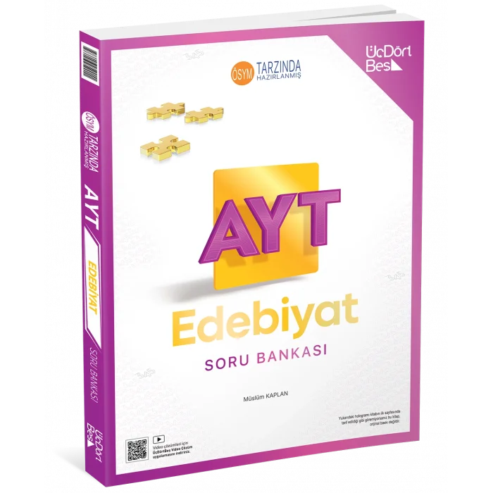 Üçdörtbeş Ayt Edebiyat Soru Bankası Yeni