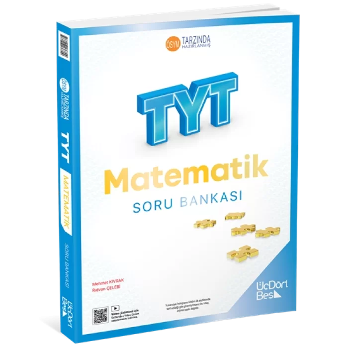 Üçdörtbeş Yayınları TYT Matematik Soru Bankası Yeni