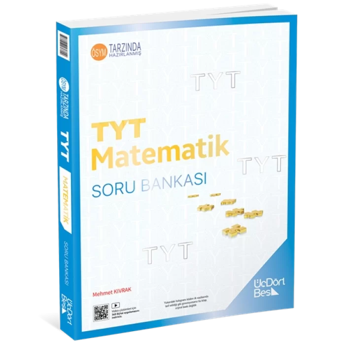 Üçdörtbeş Yayınları TYT Matematik Soru Bankası Yeni