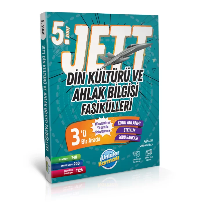 Ünlüler Karması 5. Sınıf Jett Din Kültürü ve Ahlak Bilgisi Fasikülleri Soru Bankası